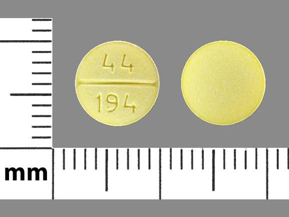 Chlorpheniramine maleate 4 mg 44 194