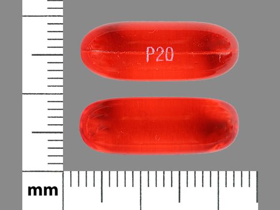 Docusate sodium 250 mg P20