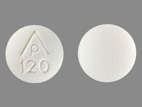 Pill AP 120 White Round is Sodium Bicarbonate