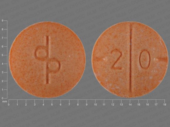 Pill dp 2 0 Peach Round is Adderall