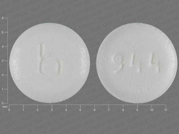 Pill b 944 White Round is Nortrel 0.5/35