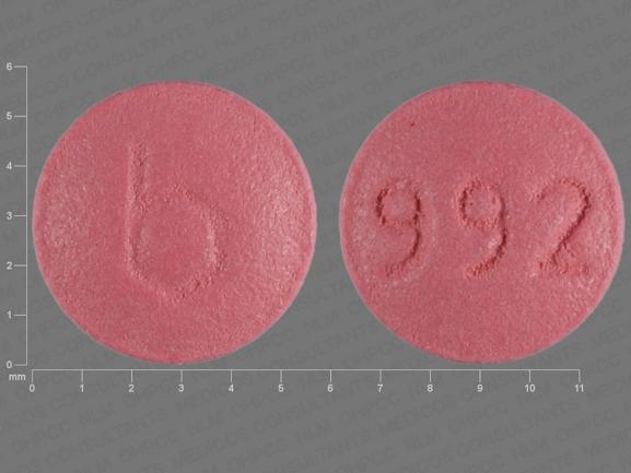 Pill b 992 Pink Round is Portia