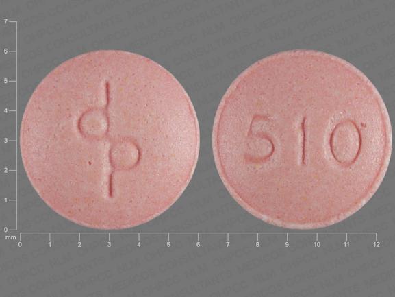 Pill dp 510 Pink Round is Enpresse