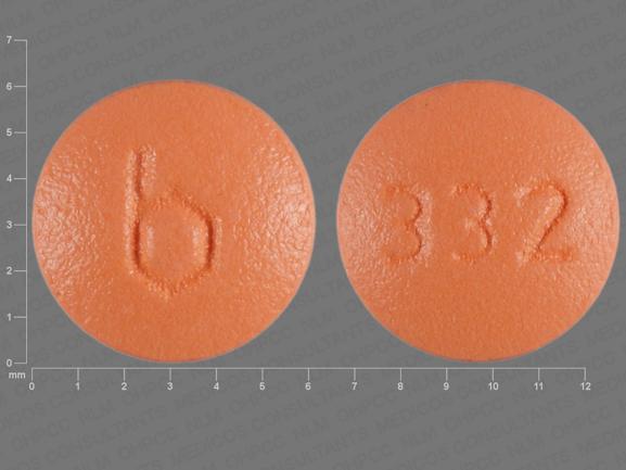 Pill b 332 Orange Round is Velivet