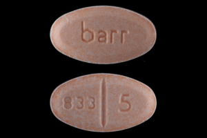 Warfarin sodium 5 mg barr 833 5