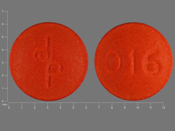 Pill dp 016 is Aviane ethinyl estradiol  0.02 mg / levonorgestrel 0.1 mg