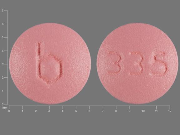 Pill b 335 is Caziant desogestrel 0.15 mg / ethinyl estradiol 0.025 mg