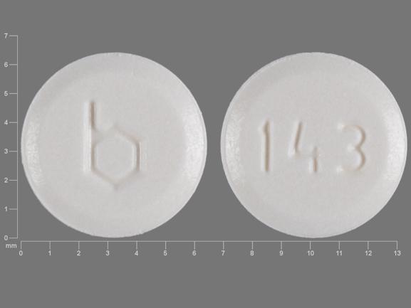 Pill b 143 White Round is Sprintec
