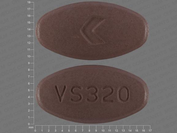 Valsartan 320 mg VS320 Logo