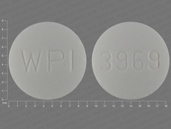 Metronidazole 250 mg WPI 3969