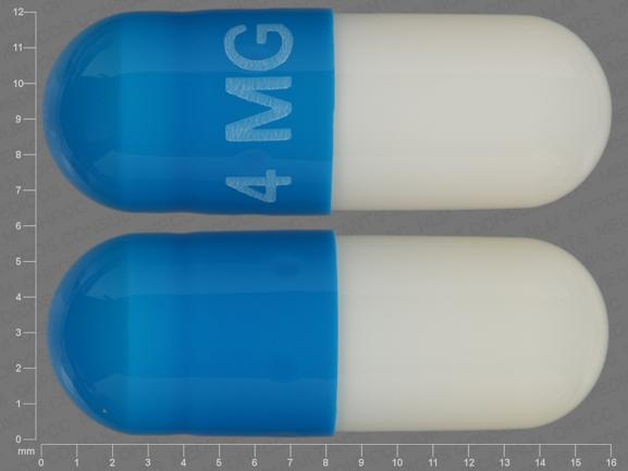 Tizanidine hydrochloride 4 mg 4 MG