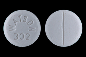 Pill WATSON 302 White Round is Furosemide