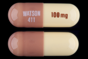 Doxycycline monohydrate 100 mg WATSON 411 100 mg