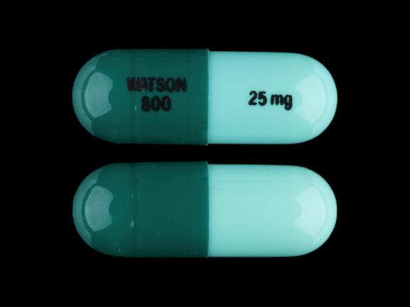 Hydroxyzine pamoate 25 mg WATSON 800 25 mg