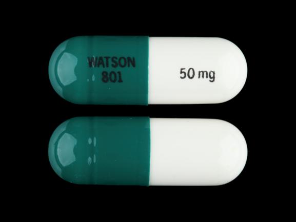 Hydroxyzine pamoate 50 mg WATSON 801 50 mg