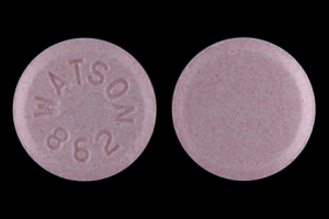 Hydrochlorothiazide and lisinopril 25 mg / 20 mg WATSON 862