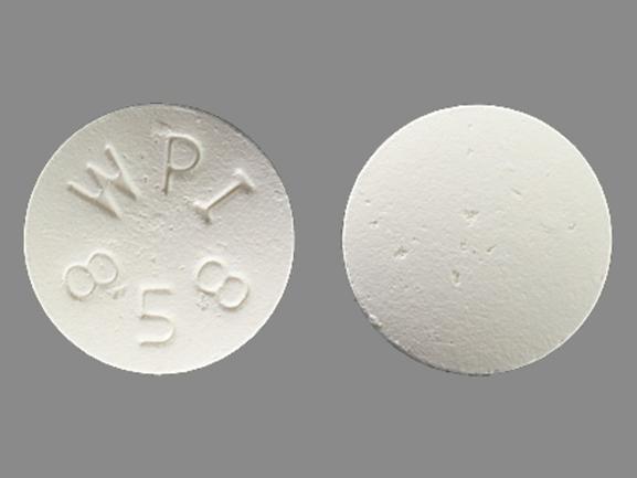 Bupropion hydrochloride extended-release (SR) 100 mg WPI 858