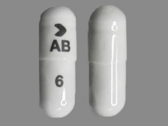 Amlodipine besylate and benazepril hydrochloride 10 mg / 40 mg > AB 6
