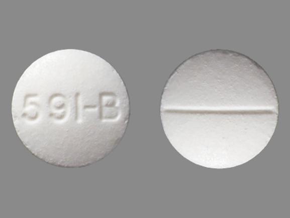 Meprobamate 200 mg 591-B