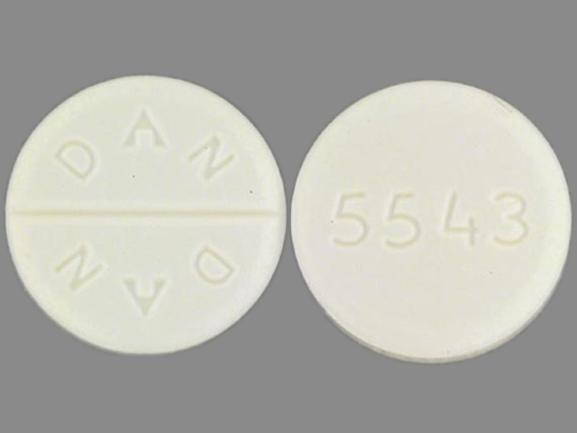 Allopurinol 100 mg 5543 DAN DAN