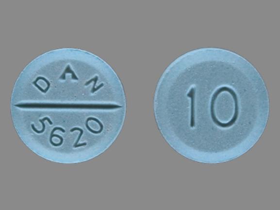 Diazepam 10 mg DAN 5620 10