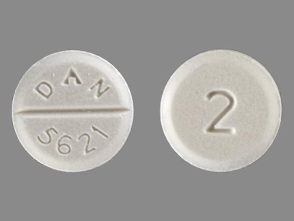 Diazepam 2 mg DAN 5621 2