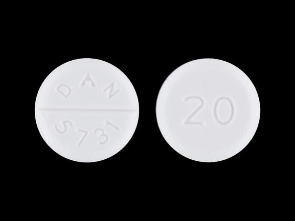 Baclofen 20 mg 20 DAN 5731