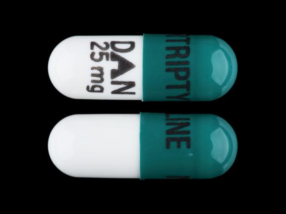 Nortriptyline hydrochloride 25 mg NORTRIPTYLINE DAN 25 mg