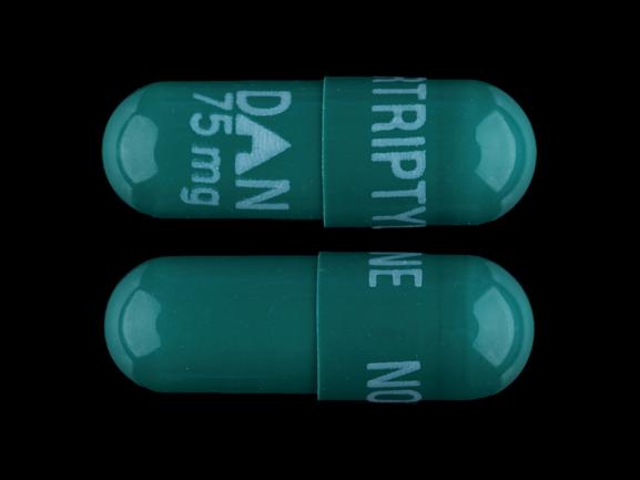 Nortriptyline hydrochloride 75 mg NORTRIPTYLINE DAN 75 mg
