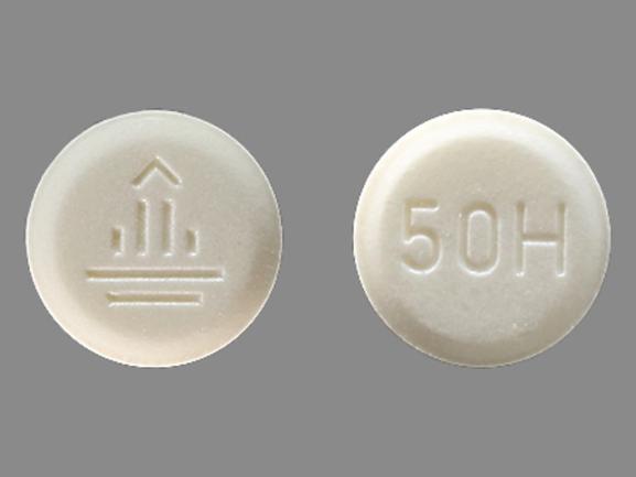 Pill 50 H Logo is Micardis 20 mg