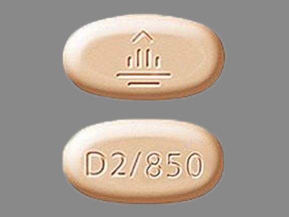 Jentadueto linagliptin 2.5 mg / metformin hydrochloride 850 mg D2/850 Logo