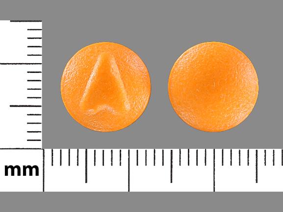 Pill A Orange Round is Aspirin Delayed Release