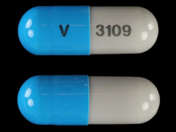 Acetaminophen, butalbital, caffeine and codeine 325mg / 50mg / 40mg / 30mg V 3109