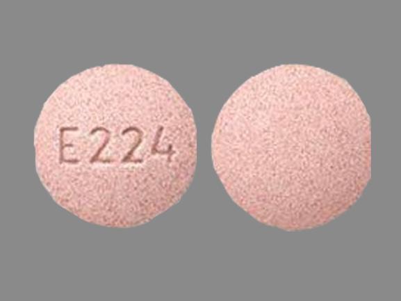 Montelukast sodium (chewable) 5 mg (base) E224
