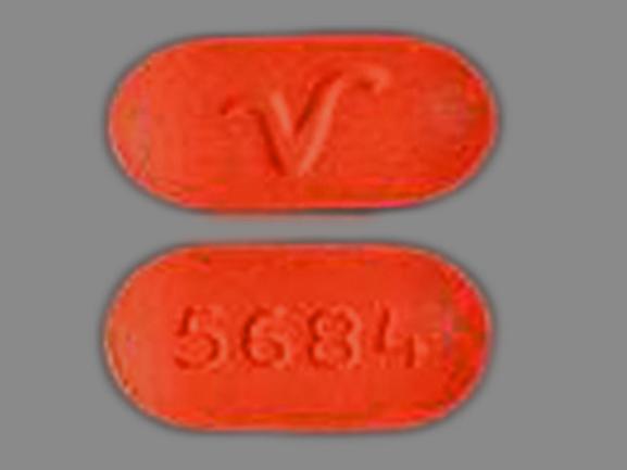 Risperidone 0.5 mg 5684 V