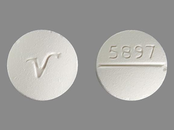 Sulfamethoxazole and trimethoprim 400 mg / 80 mg 5897 V