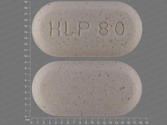 Pravastatin sodium 80 mg HLP 80