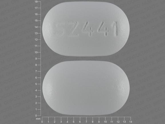 Pill SZ441 White Oval is Metformin Hydrochloride and Pioglitazone Hydrochloride