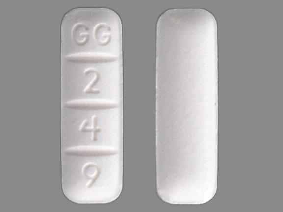 Alprazolam 2 mg GG 249