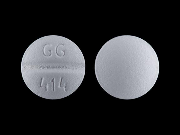 Metoprolol tartrate 50 mg GG 414
