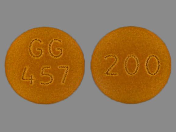 Chlorpromazine hydrochloride 200 mg GG 457 200