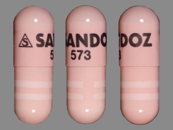 Amlodipine besylate and benazepril hydrochloride 5 mg / 20 mg S SANDOZ 573