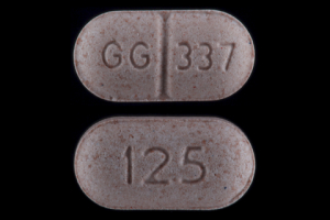 Levothyroxine sodium 125 mcg (0.125 mg) GG 337 125