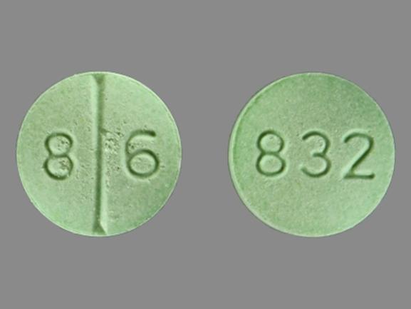 La píldora 832 8 6 es Androxy 10 mg