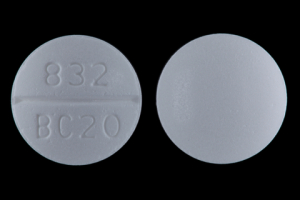 Baclofen 20 mg 832 BC 20