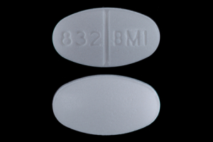 Benztropine mesylate 1 mg 832 BM1