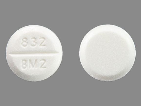 Benztropine mesylate 2 mg 832 BM2