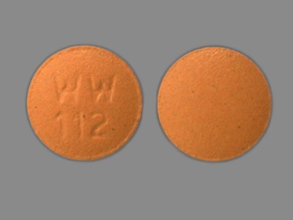 Doxycycline hyclate 100 mg WW 112