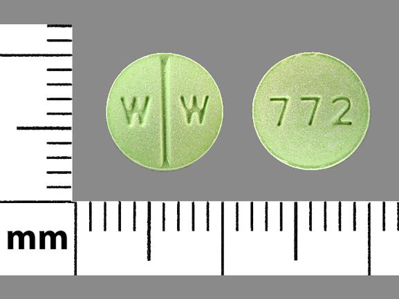 Isosorbide dinitrate 20 mg W W 772