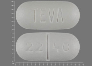 Cephalexin monohydrate 500 mg TEVA 22 40